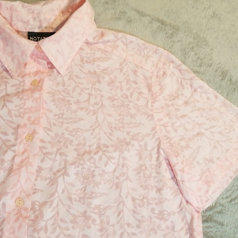Notations Clothing Co. Size Medium Button Down - image 5